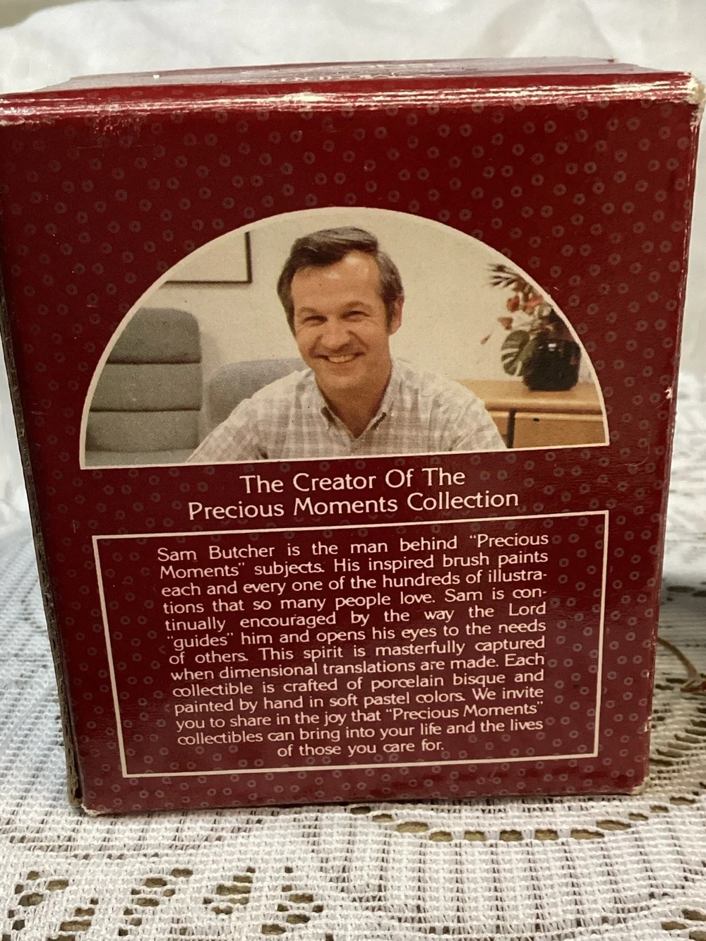 Precious Moments Don't Let the Holidays Get You Down Ornament 1990 New in Box